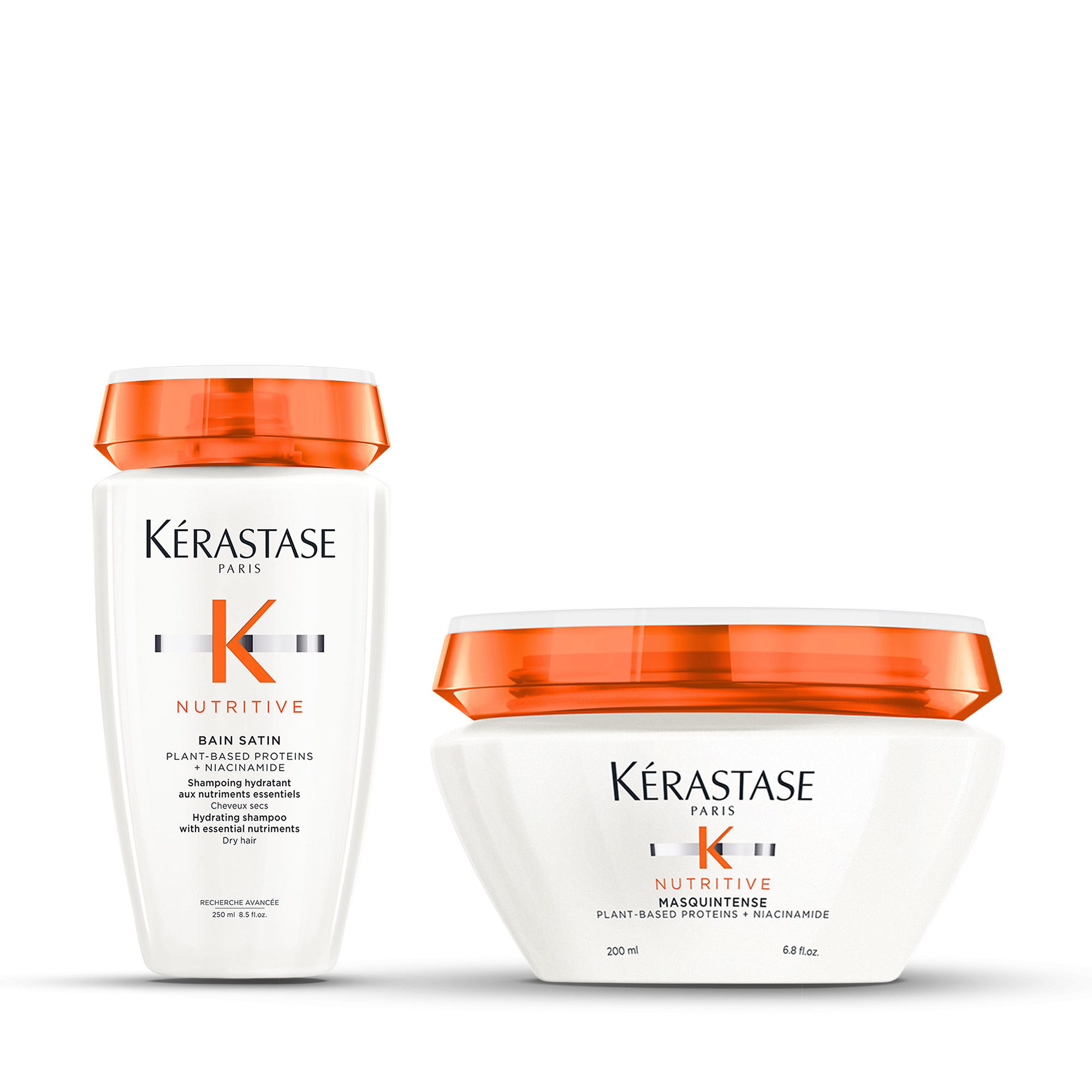 Kérastase Nutritive Zestaw Odżywczy Do Włosów Suchych Szampon Maska