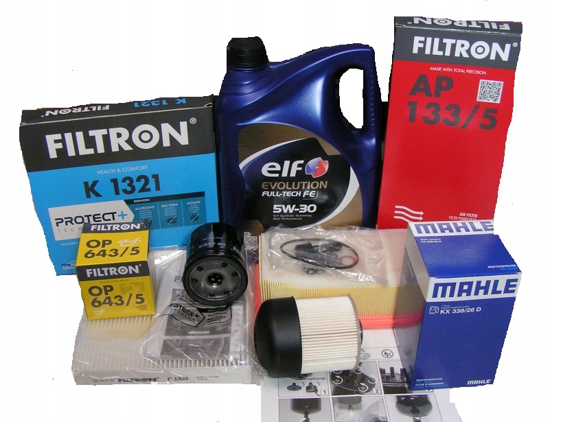 

Elf 5W30 Filtry Renault Captur Clio IV 1.5 DCI