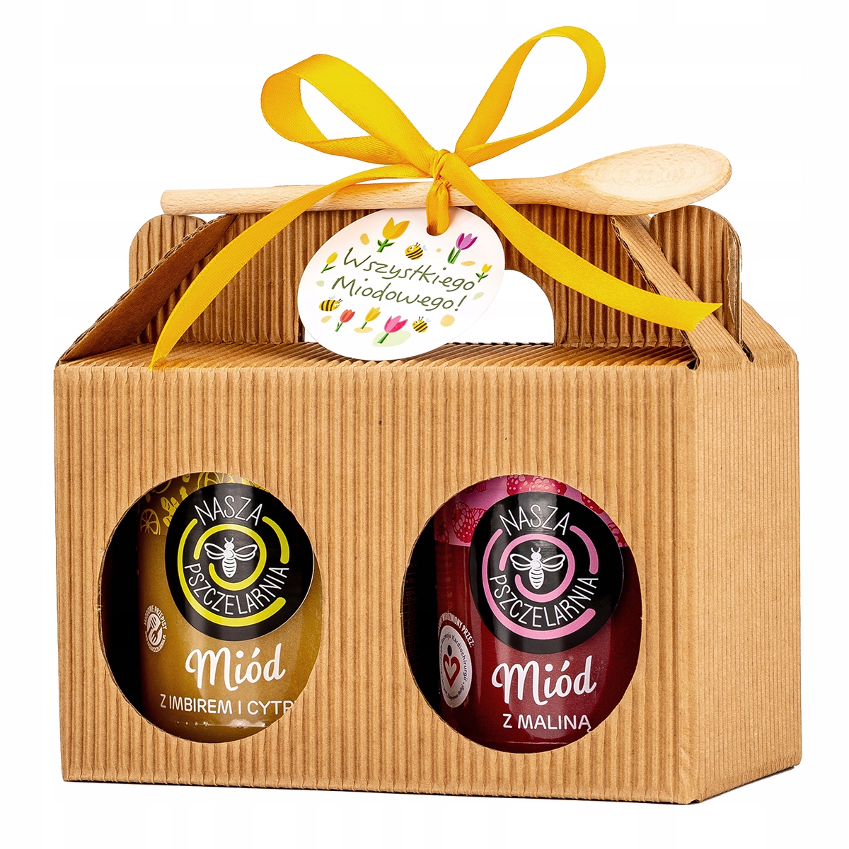 Med Pro Každou Příležitost Dárek Dva Medy 450g Dle Výběru V Krabičce Dárek