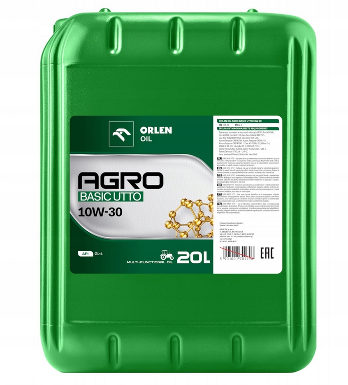 Orlen Agro Basic Olej Utto 10W30 20L