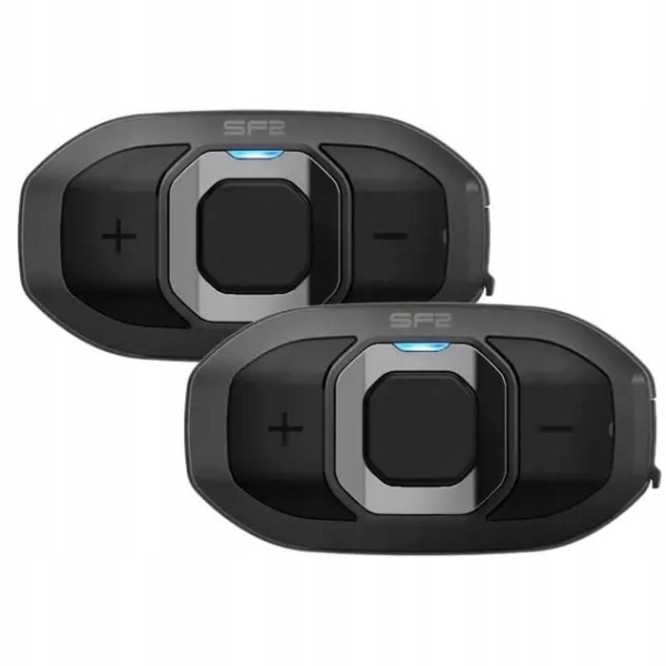 Sena SF2-03D Motocyklový Interkom Bluetooth 4.1 s Dosahom 800 m Dvojitá Sada