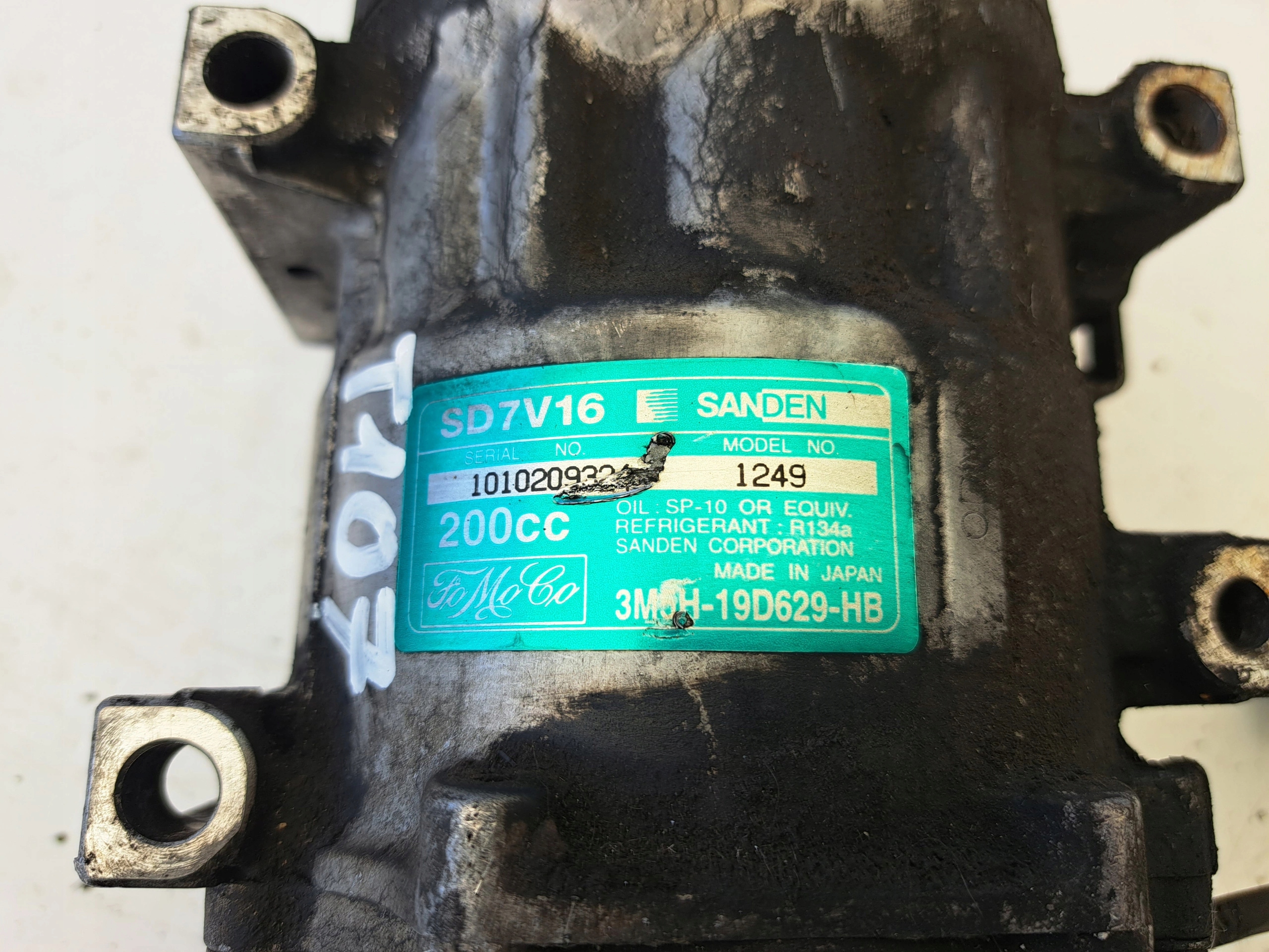 FORD FOCUS C-MAX 3M5H-19D629-HB compressor KLIMATYZ