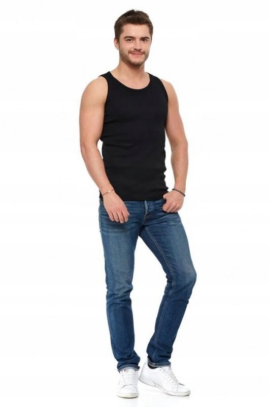 MORAJ PODKOSZULKA KOSZULKA MĘSKA CZARNA - XL