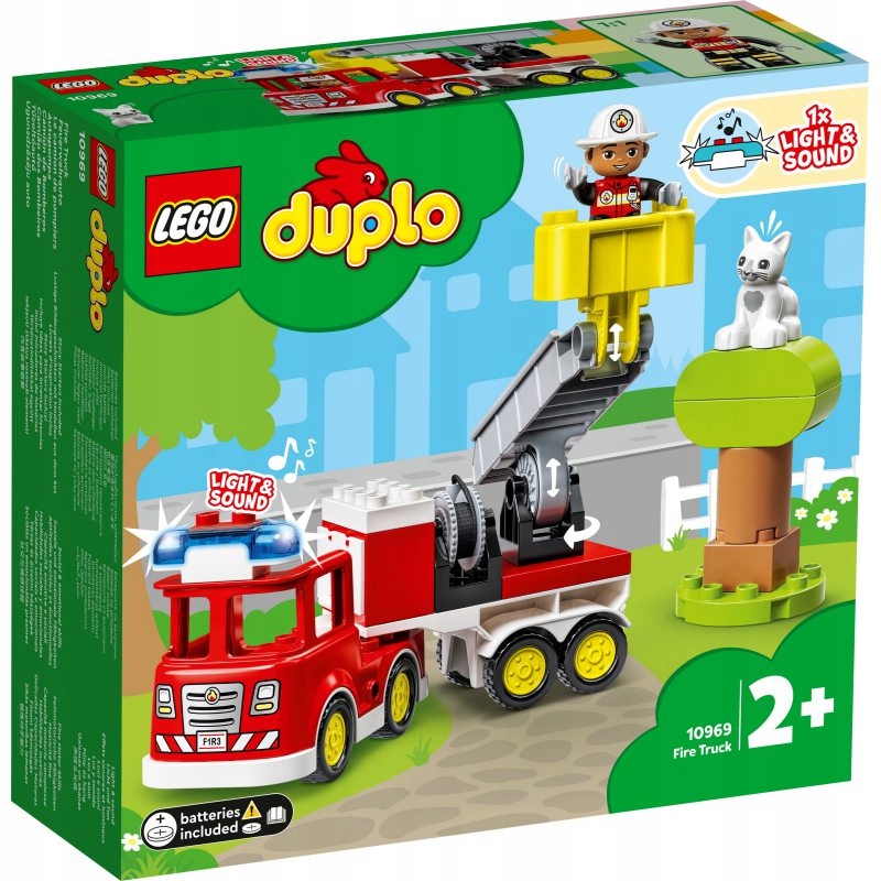 LEGO DUPLO Wóz strażacki 10969