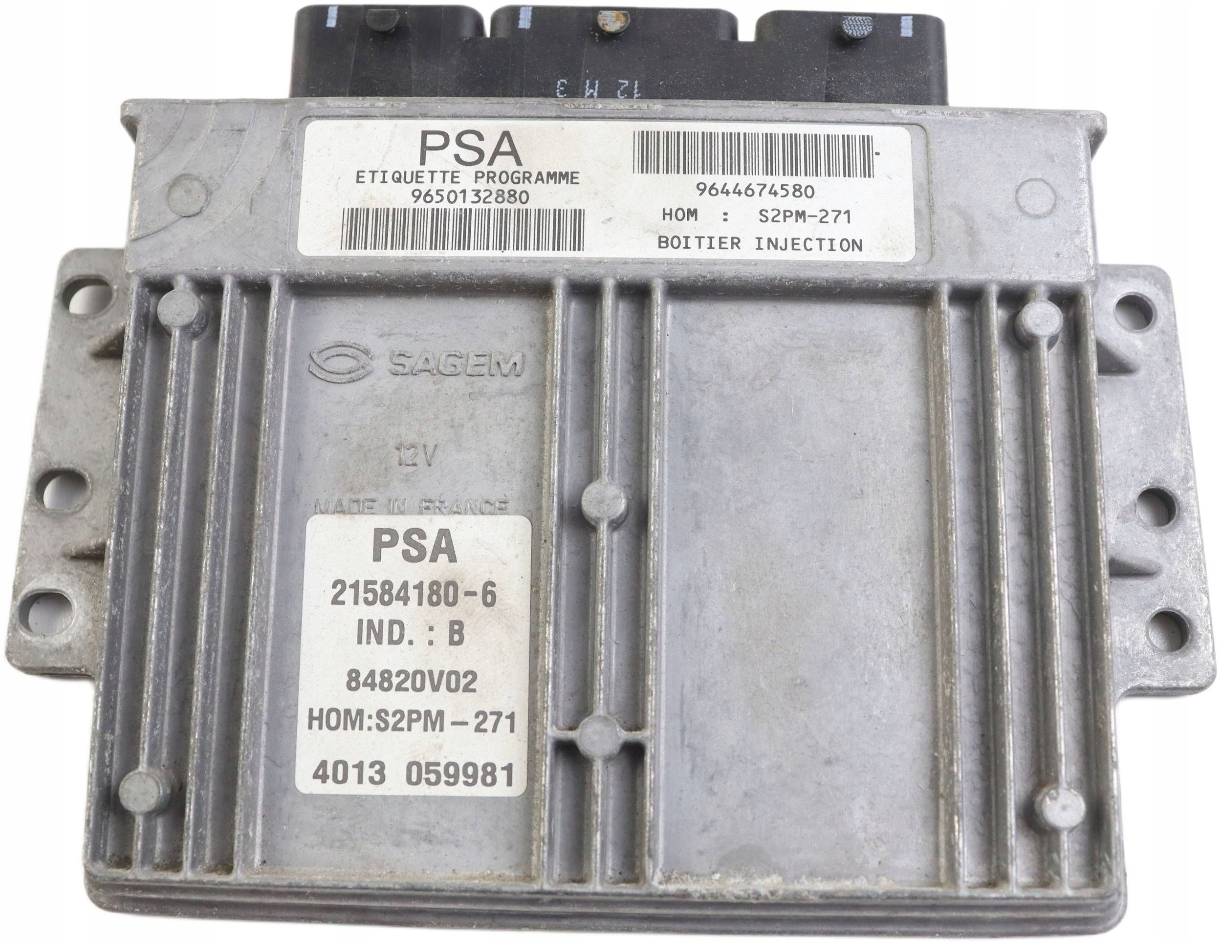 CITROEN XSARA PICASSO computer control unit of the engine 1.8 9650132880 9644674580