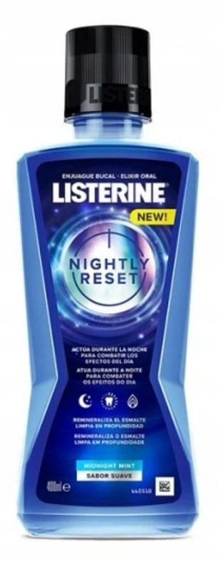 Listerine Nightly reset na noc Reset 400 ml