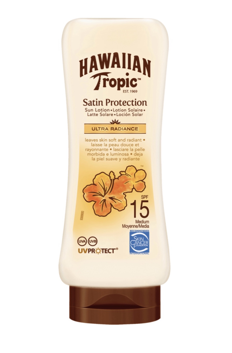 Hawaiian Tropic Glowing Protection Lotion Opalovací balzám 180 ml Spf 15
