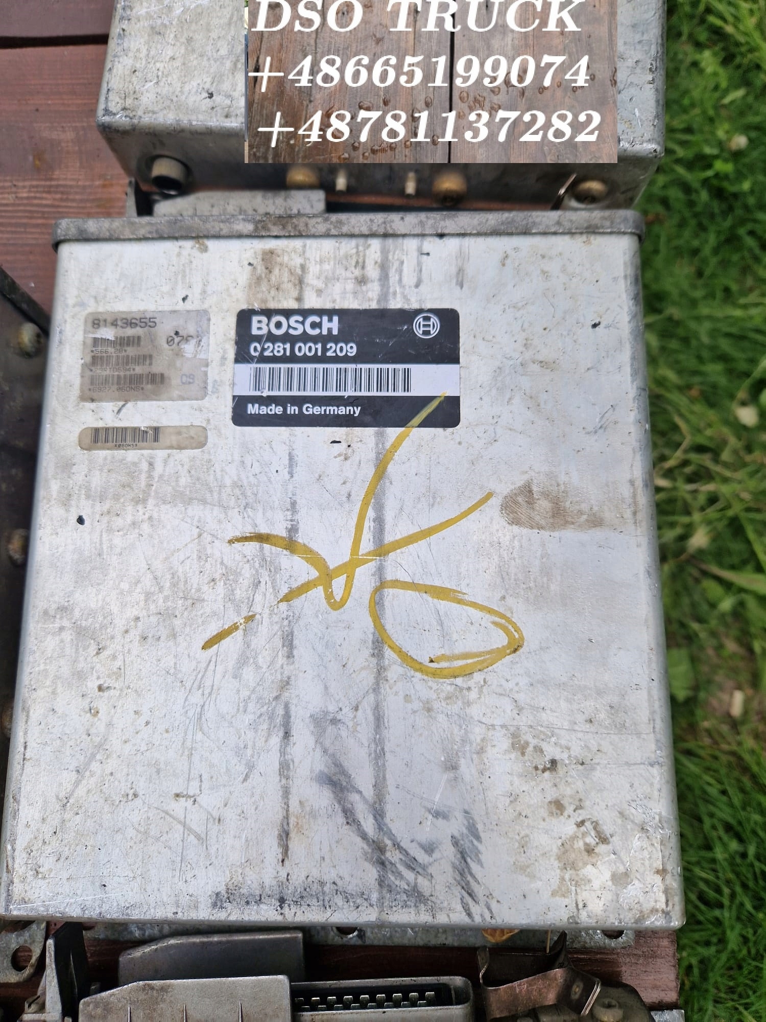 KOMPUTER STEROWNIK SILNIKA VOLVO BOSCH 0281001209 Producent części Volvo OE