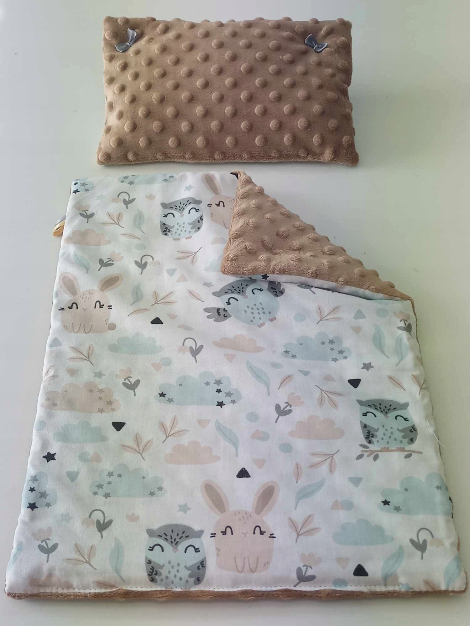 POŚCIEL dla lalek BOBAS BORN DO WÓZKA KOŁYSKI ŁÓŻECZKA