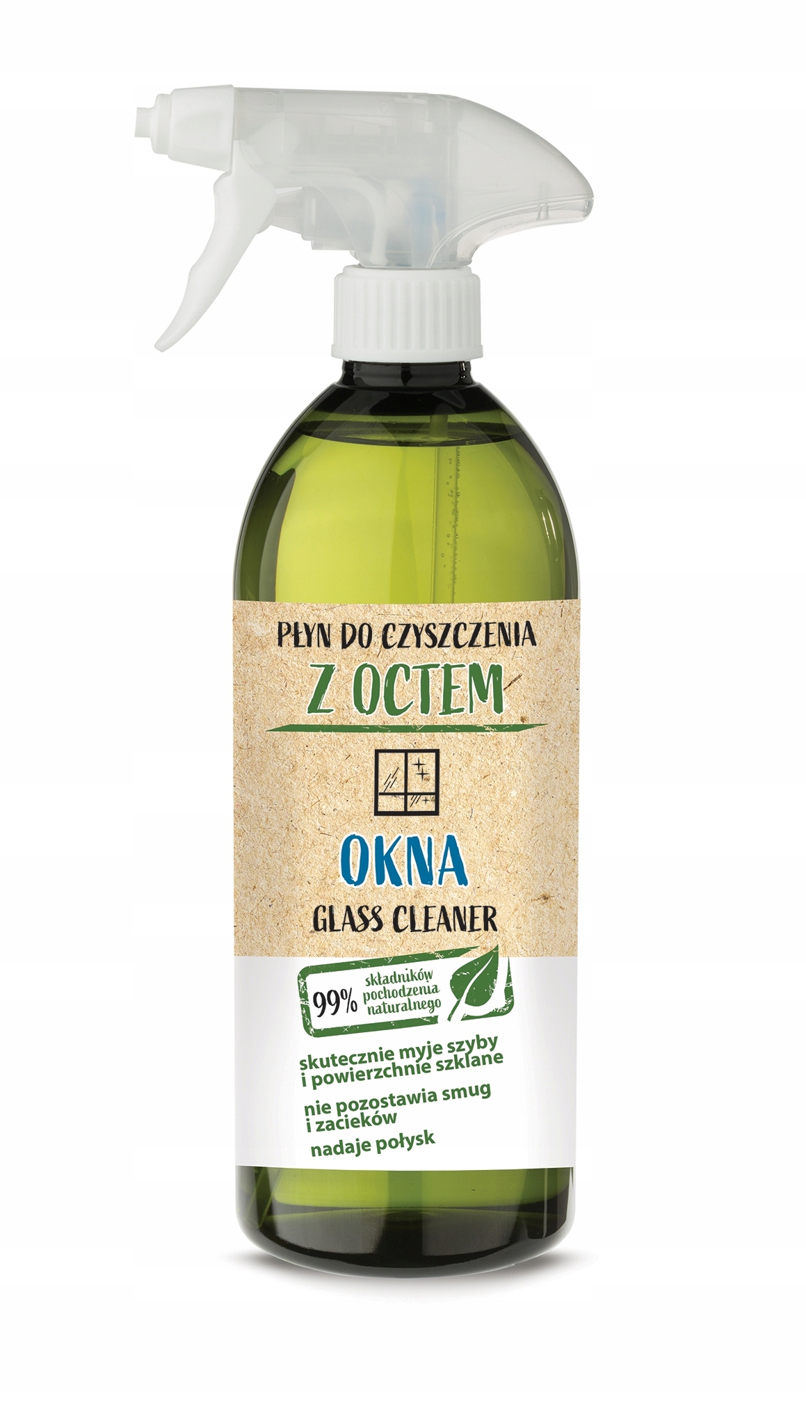 

Płyn do czyszczenia okien z octem 750 ml