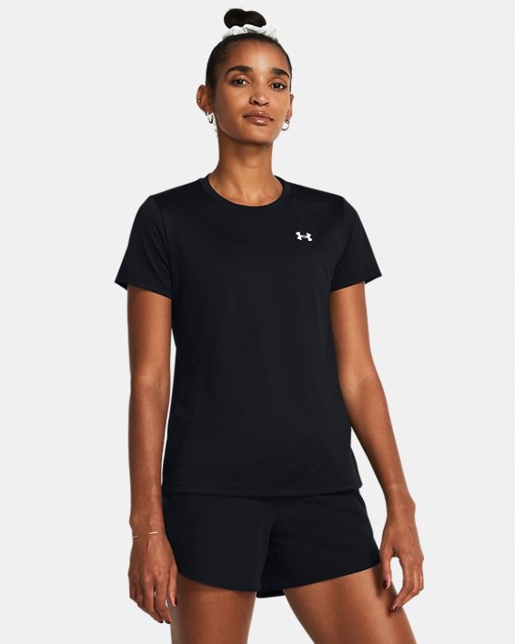 T-shirt Damski Sportowy Under Armour Tech Ssc -solid Lg