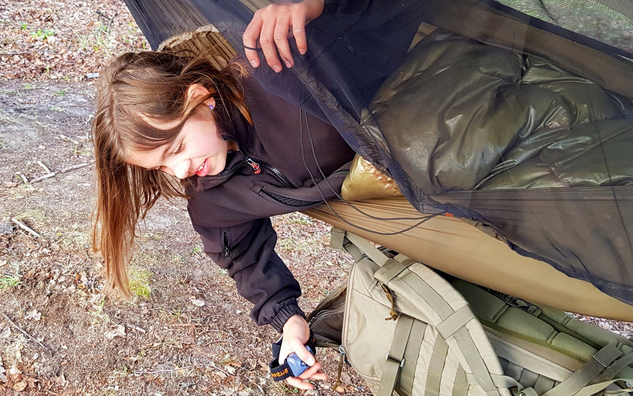 Moskitiera VAGABOND hamaka materaca siatka komary Model BU 1UVABNET