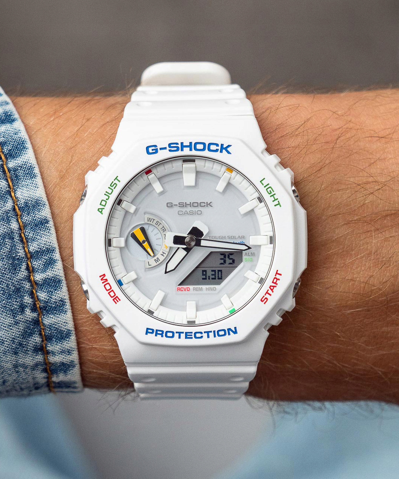 Hodinky Casio G-shock Octagon Original Bluetooth Solární napájení