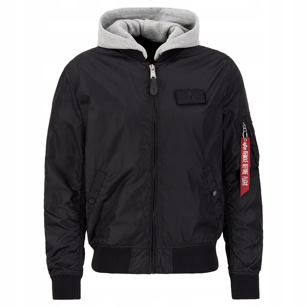 Vojenská pilotní bunda Flek Flyers Alpha Industries MA-1 Tt Hood M