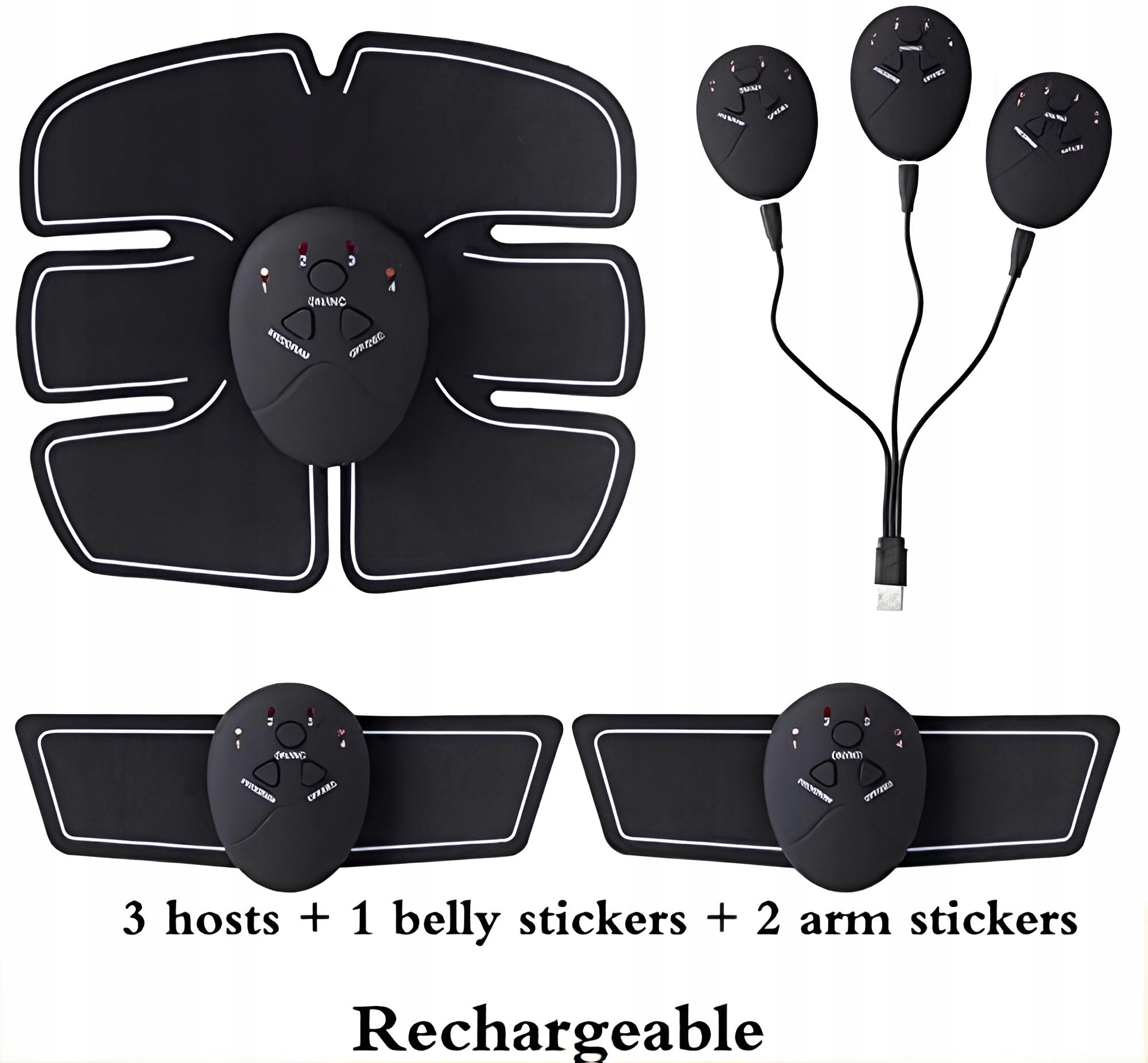 EMS електростимулятор м'язів живота 6 програм