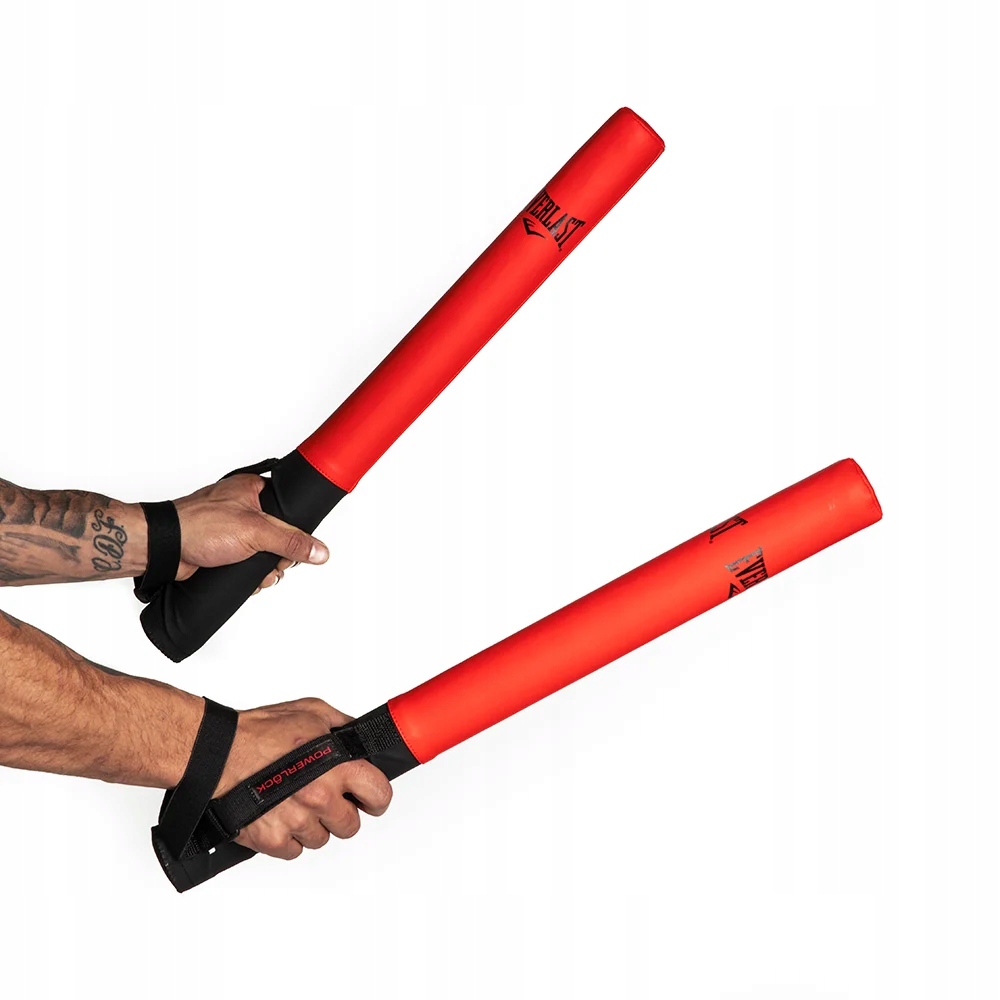 Trenérské paličky Everlast Powerlock Stiks red