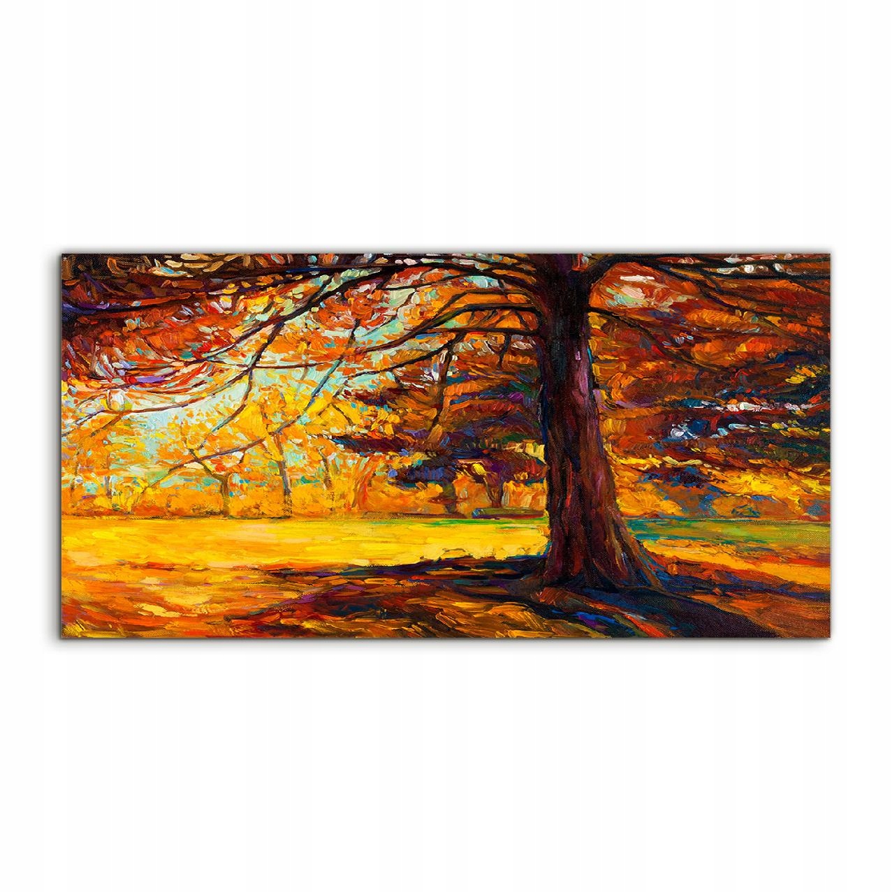 

Obraz 140x70 wiszący Las Jesień Drzewa na ścianę