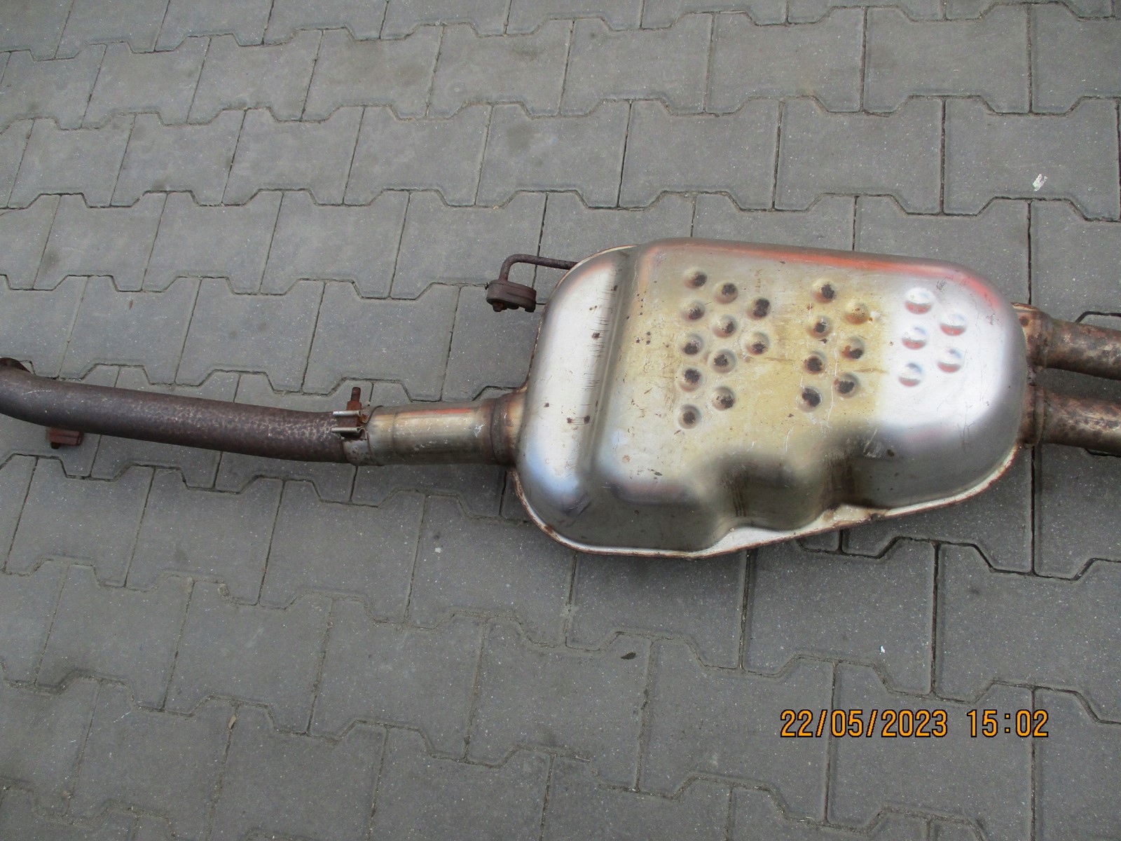 muffler, exhaust LAND ROVER DISCOVERY III