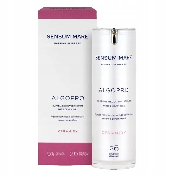 Sensum Mare Algopro, vysoce regenerační a obnovující sérum s ceramidy, 3