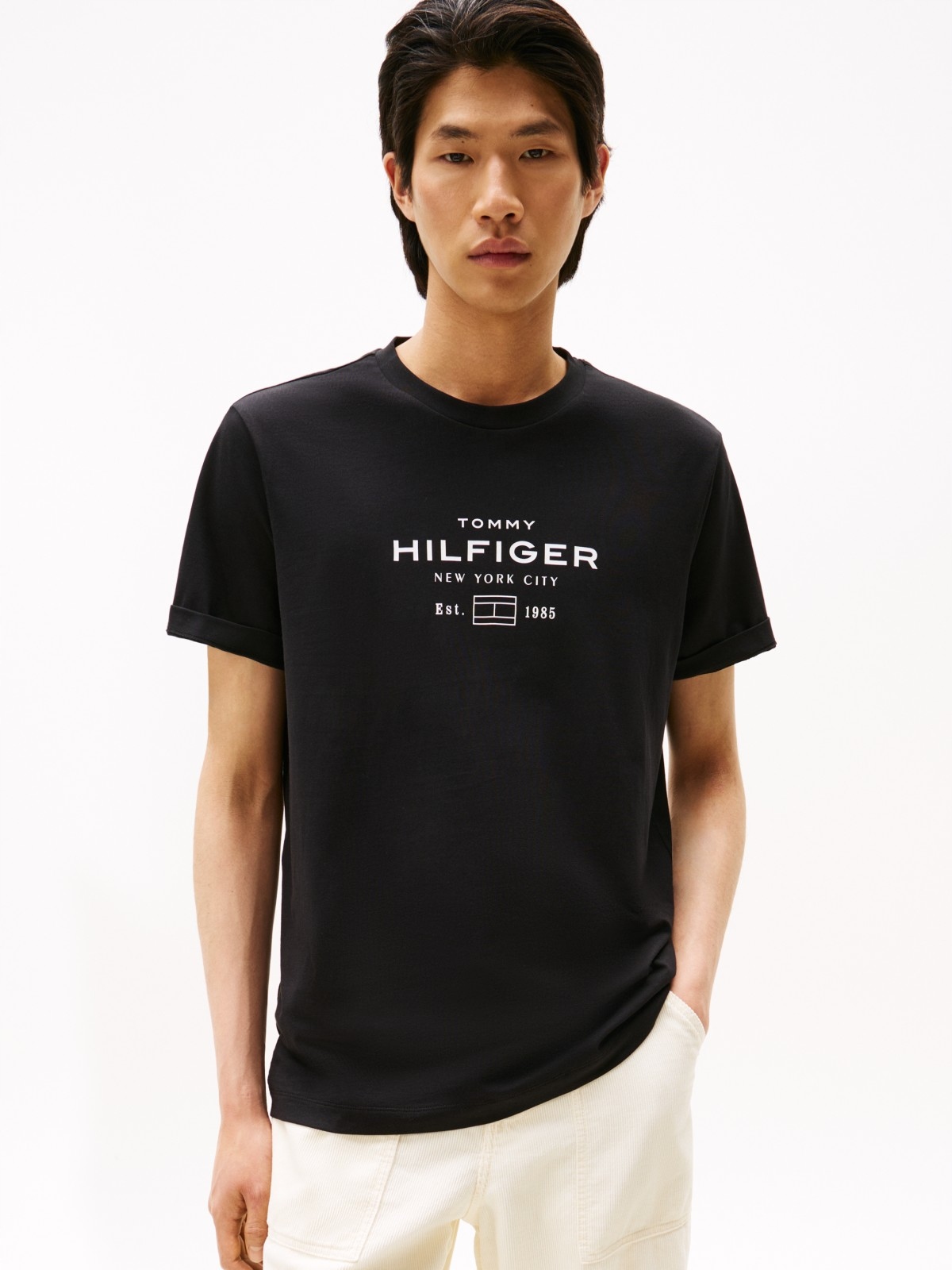 Pánské triko Tommy Hilfiger Stack Graphic Tee