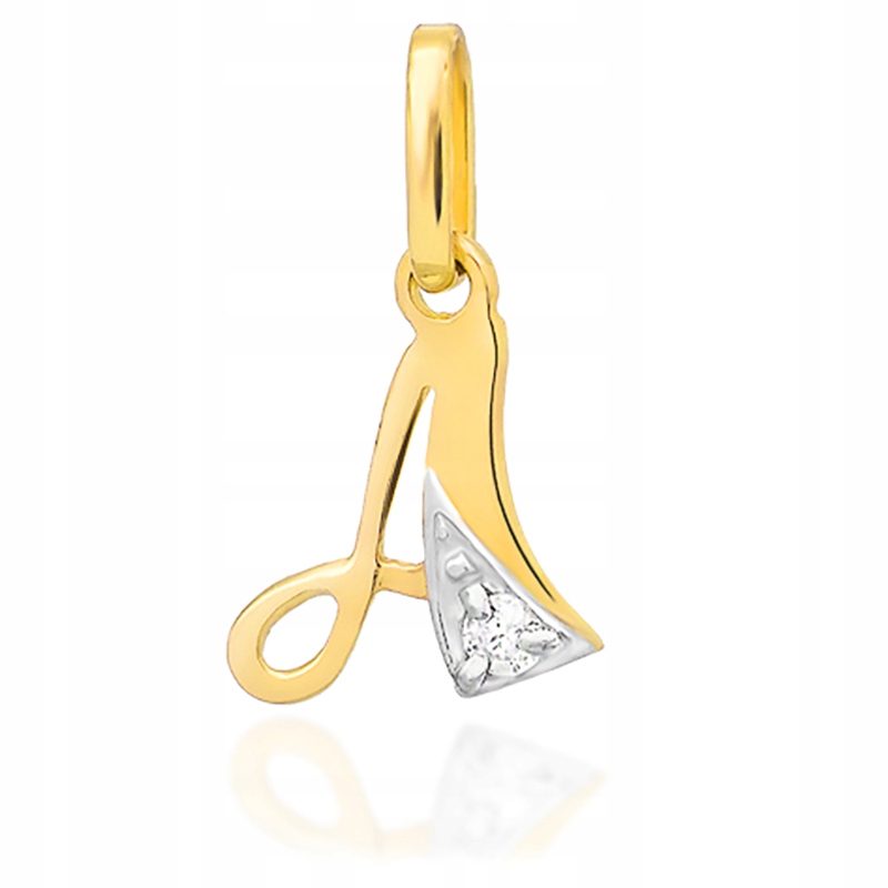 Zlatý Přívěsek Písmenko A s zirkonií Marko z roku 245-585