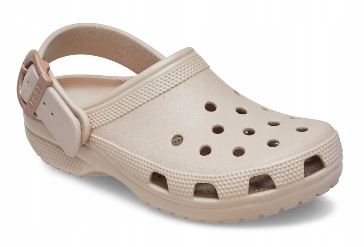 Crocs Classic Buckle Clog 213347-2NM béžové nazouváky s nastavením W8 38-39