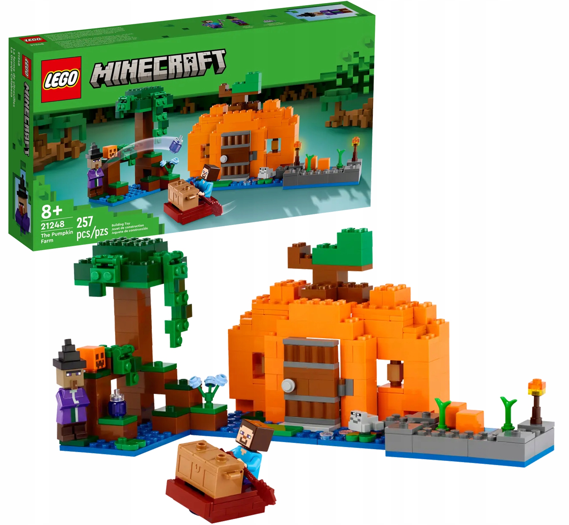 Lego Minecraft Dýňová farma 21248
