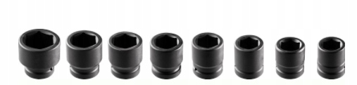 NASADKI UDAROWE 3/4'' 26-38 MM ZESTAW 8 SZT