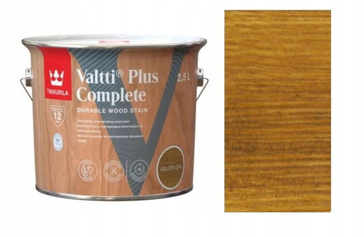 

Tikkurila Valtti Plus Complete 2,5L Golden Oak