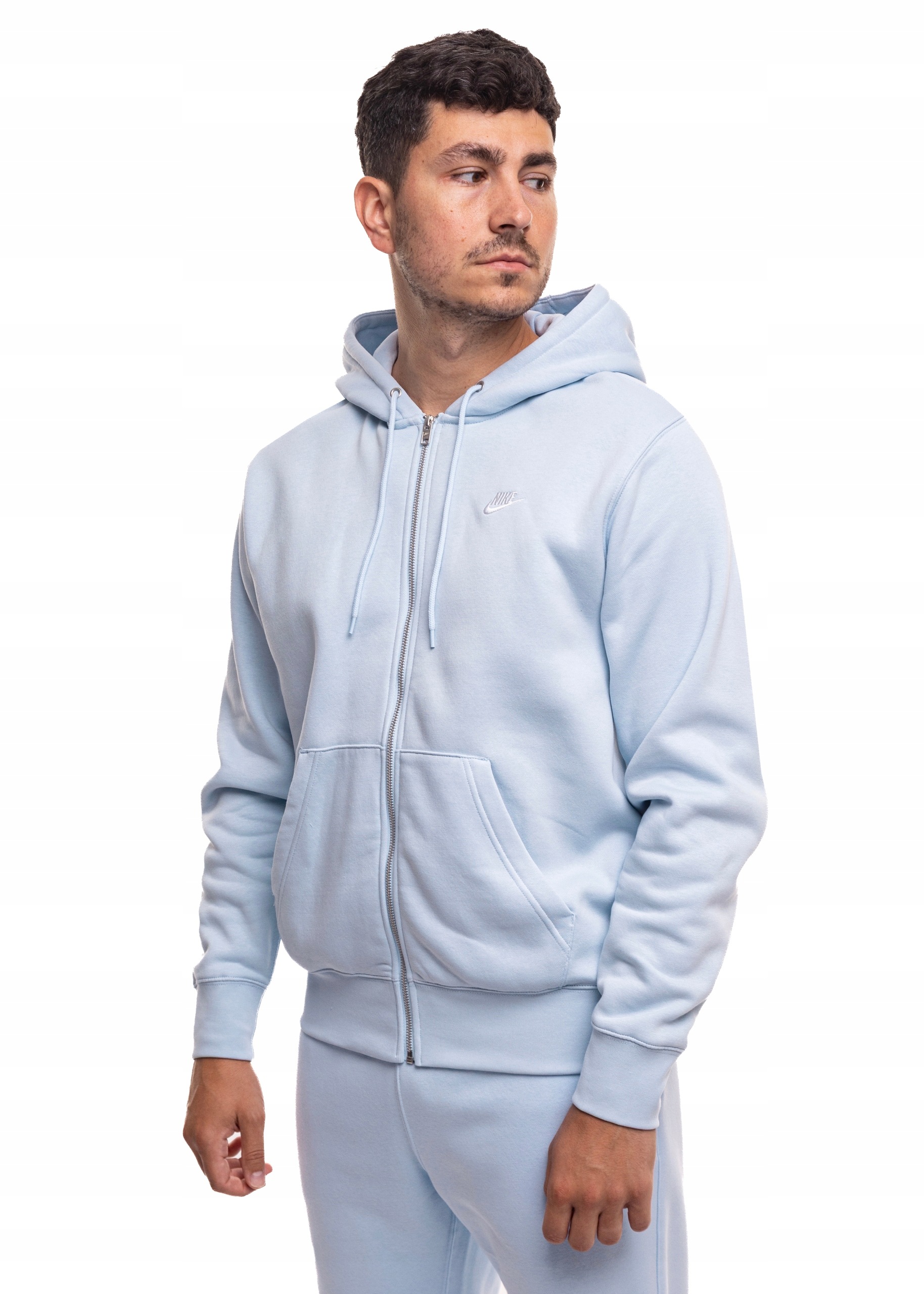 Pánská Mikina Nike s kapucí Rozepínací mikina Sportovní Kangurka vel. M