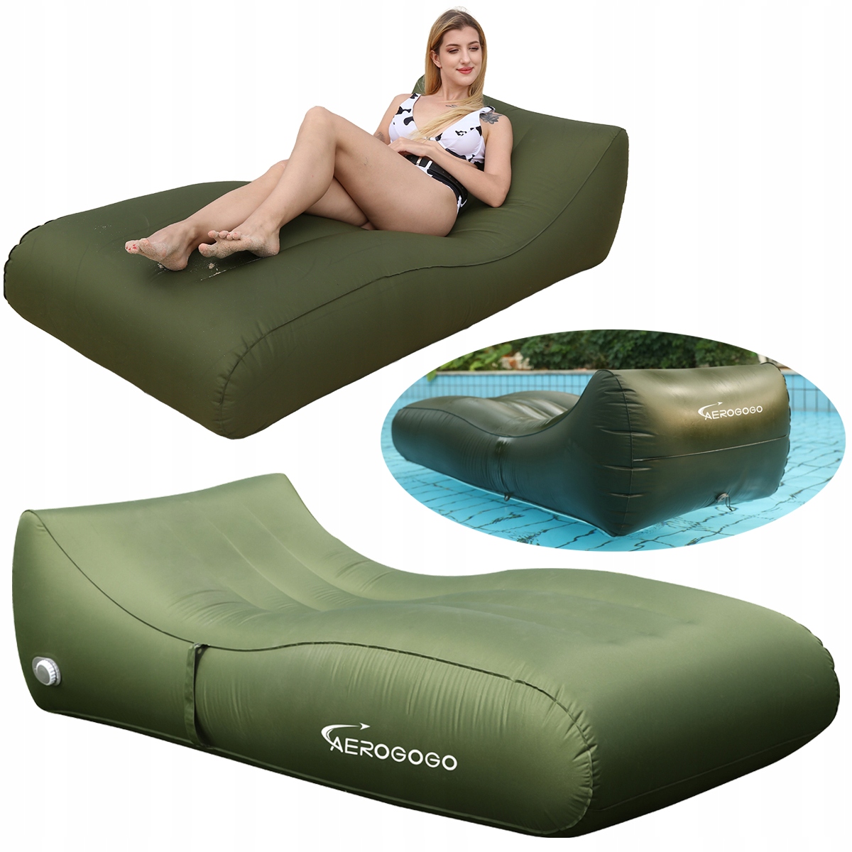 Materac Leżak automatycznie dmuchany Aerogogo PS2