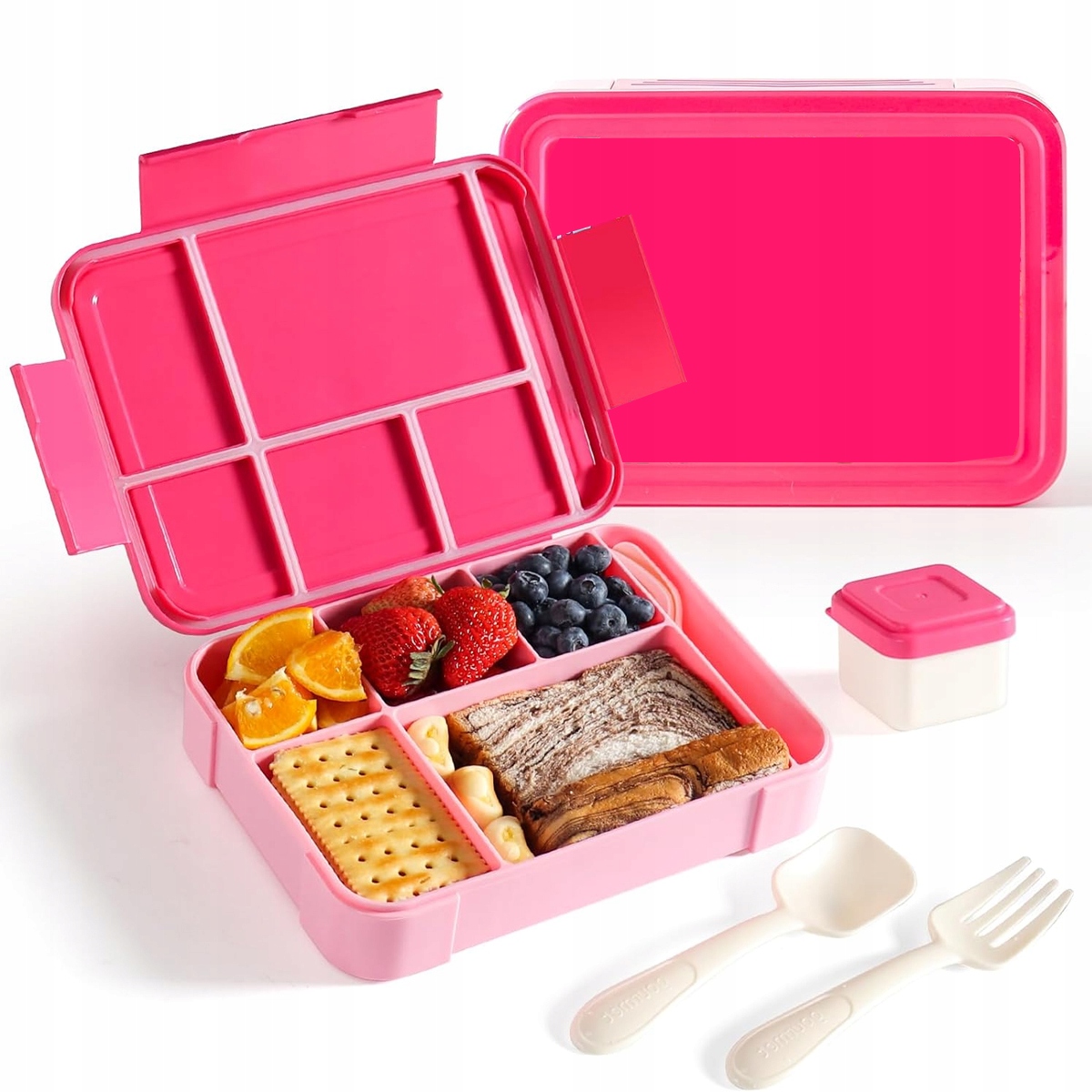 1330ml POJEMNIK LUNCHBOX ŚNIADANIÓWKA DO SZKOŁY PRACY ZESTAW B.BOX Stan opakowania oryginalne