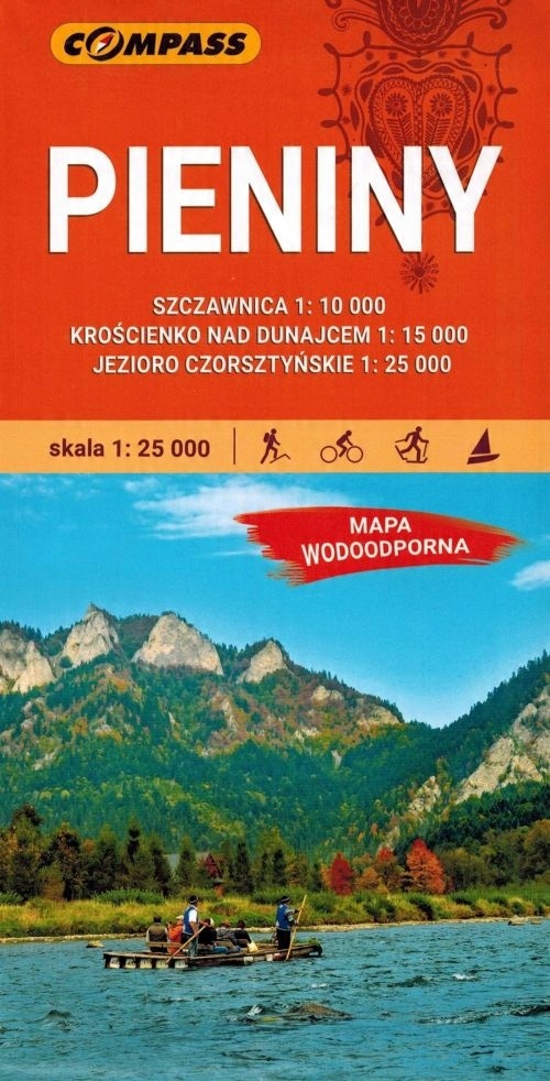 

Mapa turystyczna Pieniny laminowana Compass
