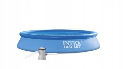 Basen ogrodowy rozporowy z pompą Easy Set 305x61 cm Intex 28118 Np