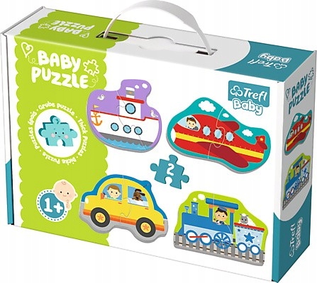 Puzzle Baby Classic Pojazdy transportowe Trefl