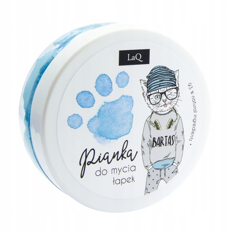 

Laq pianka do mycia łapek Niebieska 50ml