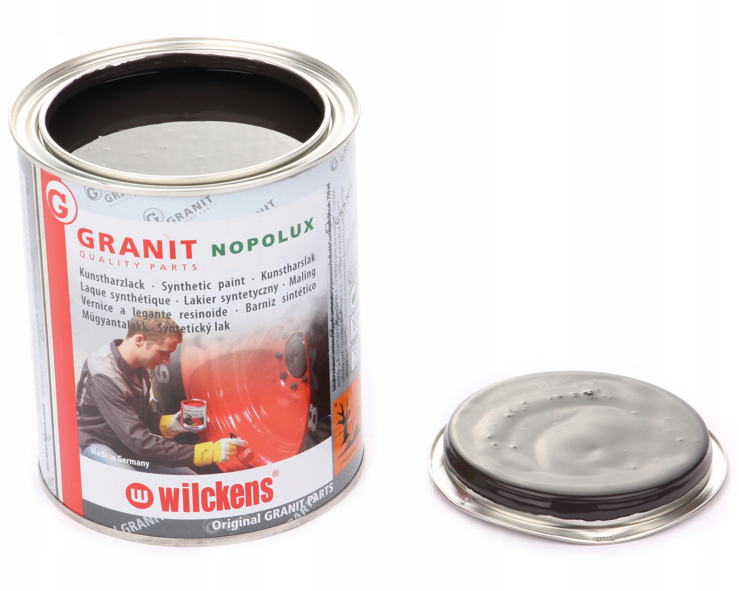 12225705158 - фарба Massey Ferguson сірий вуглець 2,5 л Wilckens