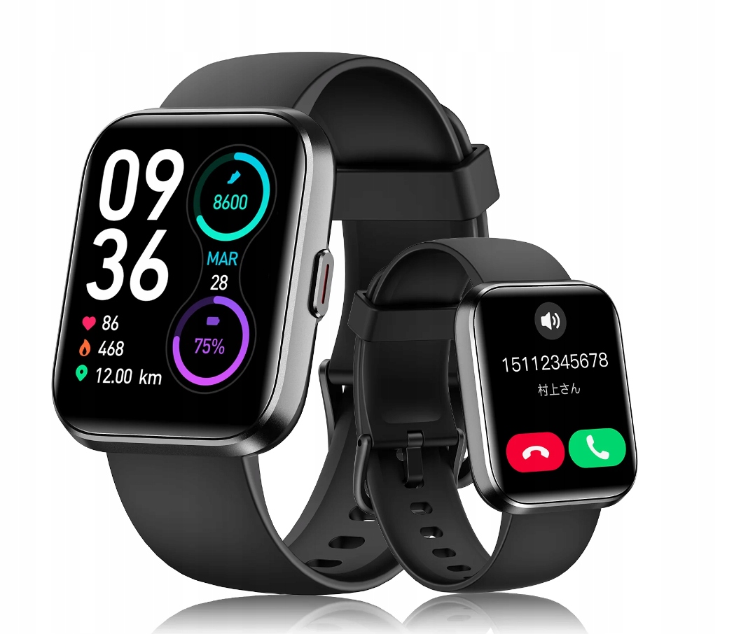 Smartwatch 208 Plus Veryfit Bluetooth Alexa Czarny