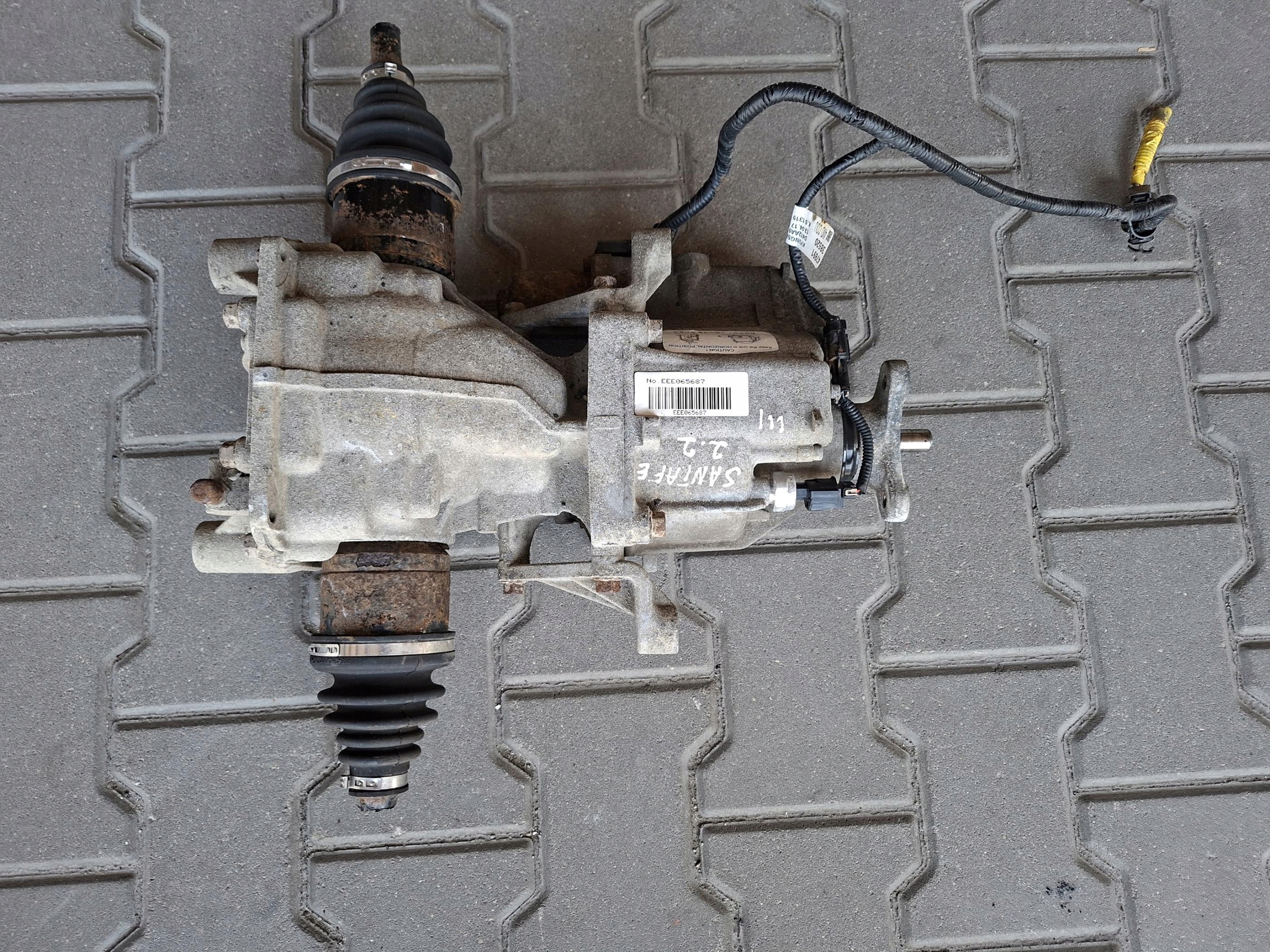 differenciál far hátsó differenciál MANUAL HYUNDAI SANTA FE III 2.2 D CRDI