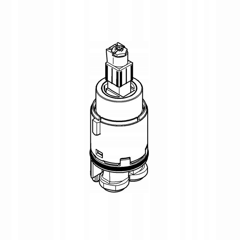 Keramická hlavica na batérie Grohe 46580000 28 mm