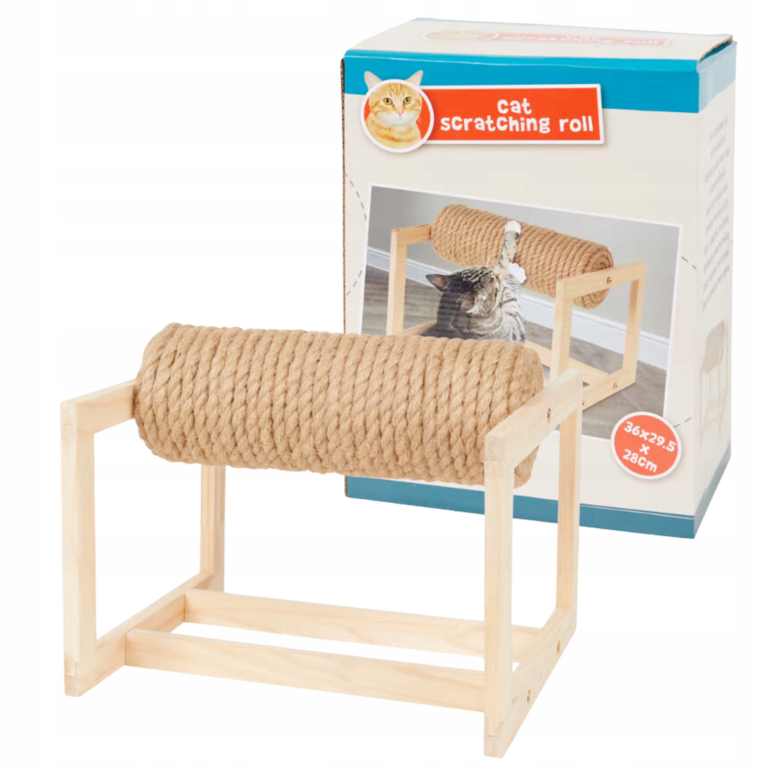Levně Role na škrábání pro kočky Role pro kočky 36x29,5x28cm