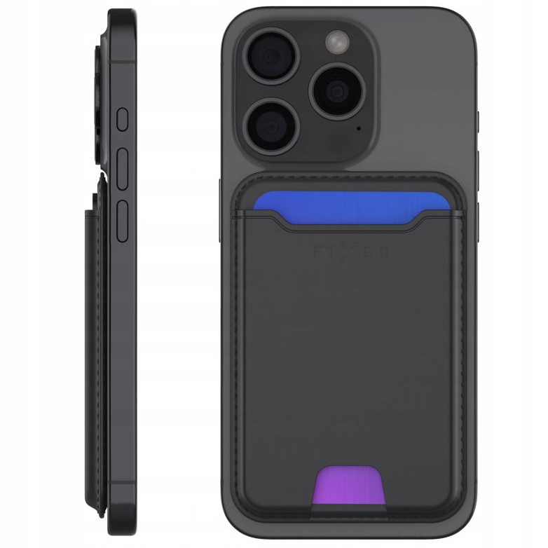 Přenosná peněženka s lokalizátorem Apple Find My pro MagSafe na telefon Fixed