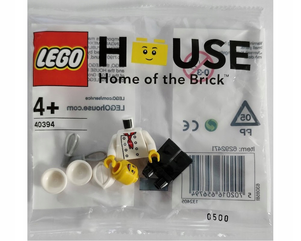 Lego 40394 Lego House Exclusive Chef Minifigure 2020 polybag