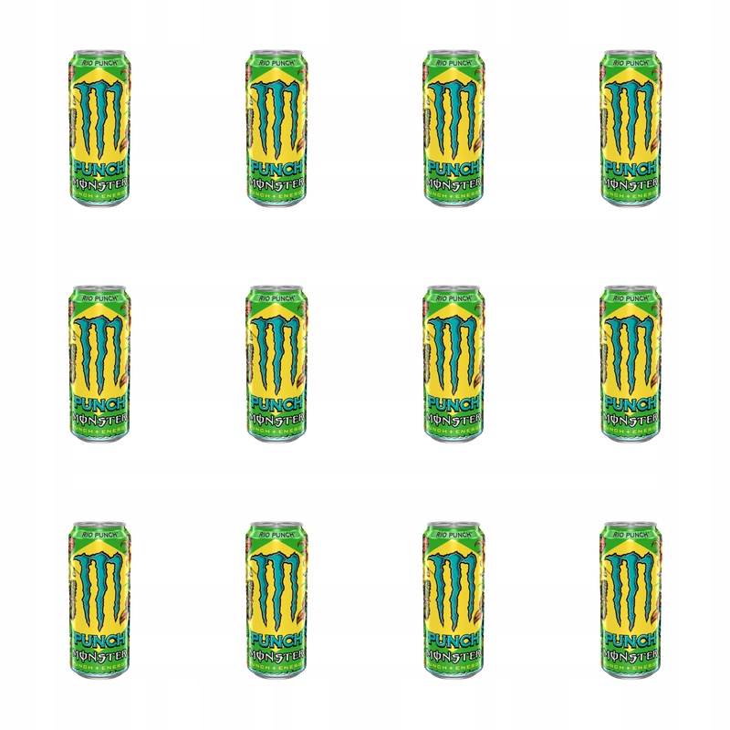 Monster Energy Rio Punch 500 ml X12