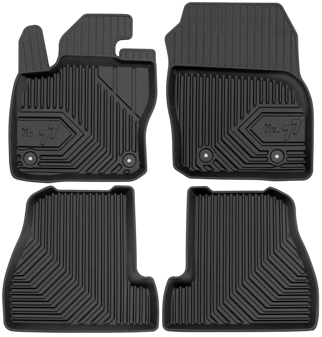 Ford Focus MK3 (2010-2018) Gumowe Dywaniki Samochodowe Korytka Zestaw