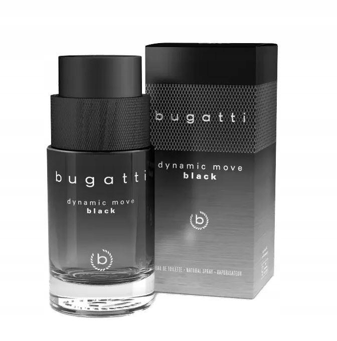 Bugatti Dynamic Move Black toaletní voda 100 ml