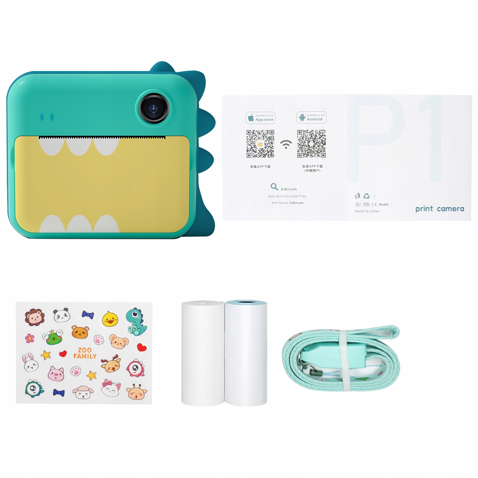 APARAT NATYCHMIASTOWY Z DRUKARKĄ DLA DZIECI PREZEN Model qldQPSuzIC