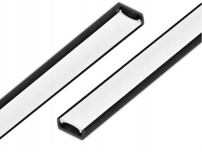 PROFIL CZARNY TAŚMA LED 50 CM TAŚMA DWUSTRONNA ML