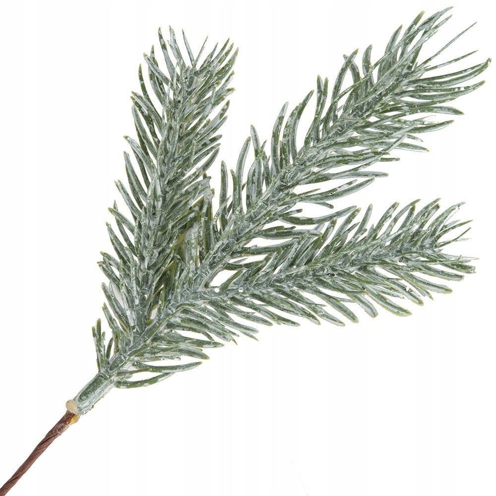

Gałązka Świerk Pik Oszroniona Świąteczna 17cm