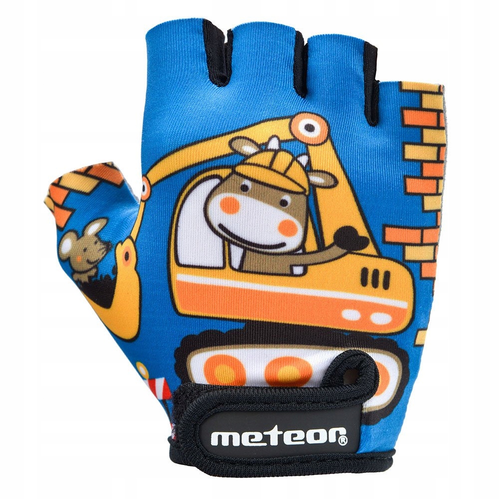 Rękawiczki Rowerowe Meteor Teddy Builder R. M